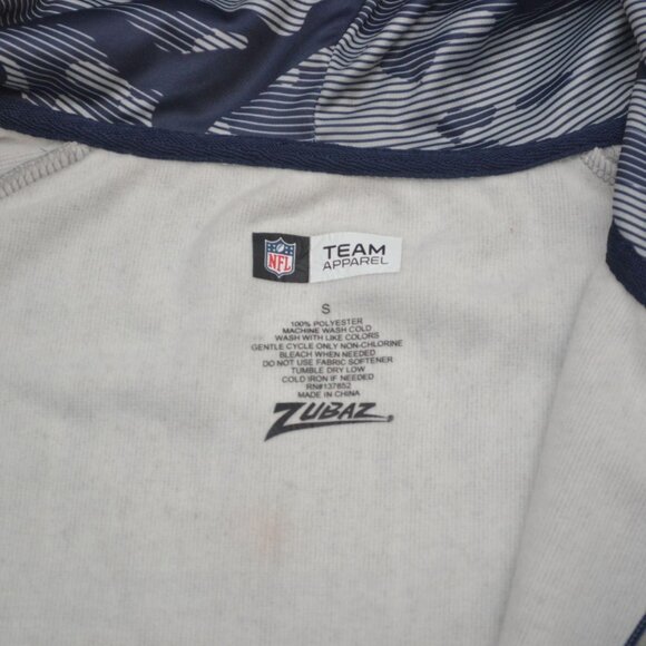 NFL New England Patriots Men's Full Zip Hooded Sweater BNWT SMALL - Picture 4 of 6